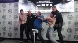 McDonagh and Singleton almost come to blows at weigh-in