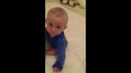 My first attempt to sit and laugh