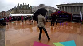 Guy Shows His Moves At Birmingham's Weekender