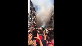 Fiesta Mayor in Sitges, Spain