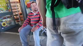 Man Urinates Over Himself Outside London Co-op