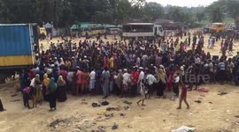 Rohingya refugees confront hunger and disease