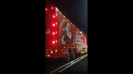 Just Seen The Coca Cola Truck !