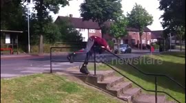 inline Skating NutShot (Ouch)