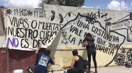 Mexico City residents remember quake dead
