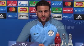 Walker 'loving' banter with Mendy