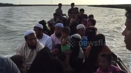 Rohingya refugee fled Myanmar and entered Bangladesh