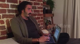 Hack for using electronics at night without disrupting your sleep: Orange lens glasses