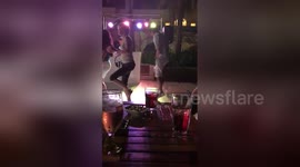 Turkey revellers in 'Despacito' dance fail