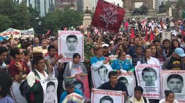Mexico marks third anniversary of 43 disappeared students