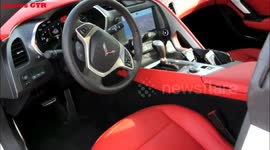 Corvette Stingray C7 (Hard Acceleration, Downshifts and Massive Burnout!)