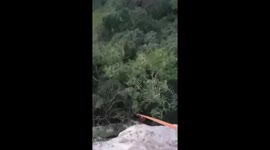 Cliff rescue patient haulage