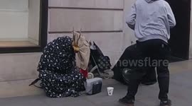 Weird Street Performance