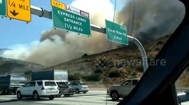 Canyon Fire rages in California