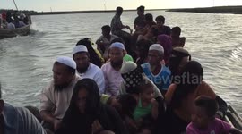 On board Rohingya boat as refugees continue to flee