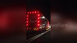 Newsflare Edit - I saw the Coca Cola Christmas truck