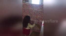 Newsflare Edit - Mia's Christmas surprise!