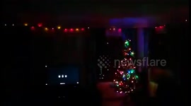 Spectacular indoor Christmas lights