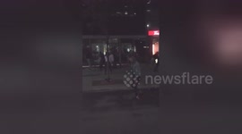 Newsflare Edit - Montreal street fight
