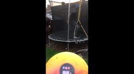 Amazing Backflip With Perfect  Shot !