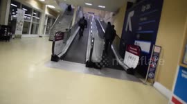 CRAZY SECURITY FIGHT! (TRIED TO HIT US)