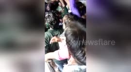 Horror stampede at Mumbai station