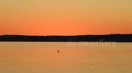Bar Harbor Sunrise and Dock