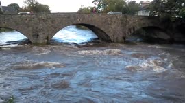 High river levels in Kendal