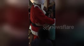 Newsflare Edit - Kids React to first time seeing Santa Clause