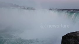 Scenic view of Niagara Falls, Ontario