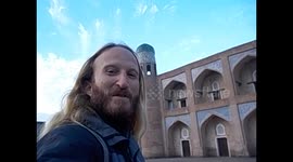Uzbekistan. Khiva (1) Madrasa, mosque & minaret Islom-Hoja. 2015