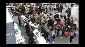 Olympia Beauty opening day, London, UK