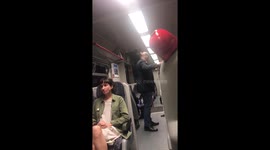 Fight on London to Clacton train 00.18 23/9/17