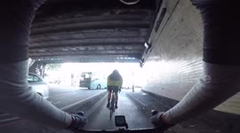 Morning Commute Through London - Vauxhall Bridge