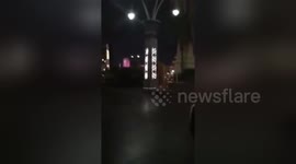 Newsflare Edit - Las Vegas taxi driver's eyewitness video of shooting venue
