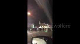 Newsflare Edit - Las Vegas taxi driver's eyewitness video of shooting venue