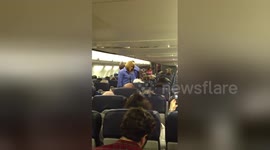 Newsflare Edit - Southwest airline angry passenger. from Houston to San Antonio Tx flight 8-6-14
