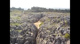 España. Spain. Asturias. Colombres-Llanes. Blowhole, Bufón de Arenillas. 360º views. 2015 (1)