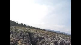 Spain. España. Asturias. Colombres-Llanes. Bufón de Arenillas. Views and sounds from near. 2015