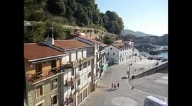 España. Spain. Euskadi. Donostia. San Sebastián. Panoramic view. Playa de la Concha beach. 2015