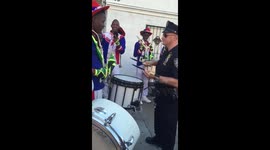 George Washington Marching Band JA Vs NYPD 4th sep2017