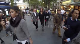 Terry Gilliam trys To Avoid Protestors