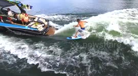 Wakesurf in Colombia | Drone video