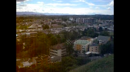 Colombia. Popayán. City views from hill. Vistas de la ciudad desde Cerro el Morro. 2014