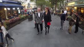 Terry Gilliam trys To Avoid Protestors