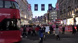 Stop Killing Londoners: Cut Air Pollution Protest in Central London