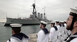 Historic Century-old Greek Naval Ship