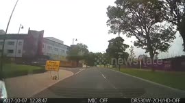 Car drives through red light near where 2 girls were killed