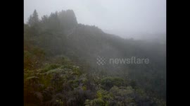 Colombia. Lake, lagoon views. Vistas de la laguna del cacique de Guatavita. 2014