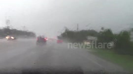 Extreme Close Up Lightning Strike